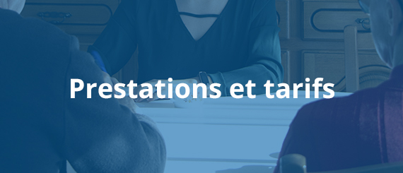 Préstations tarifs